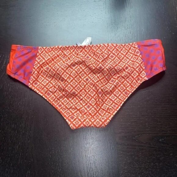 🔥🔥SALE🔥🔥ELLA MOSS Sun Tile Mixed Media Printed Brief Bikini Swim Bottoms NWT - Picture 5 of 5